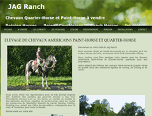 Tablet Screenshot of jag-ranch.com